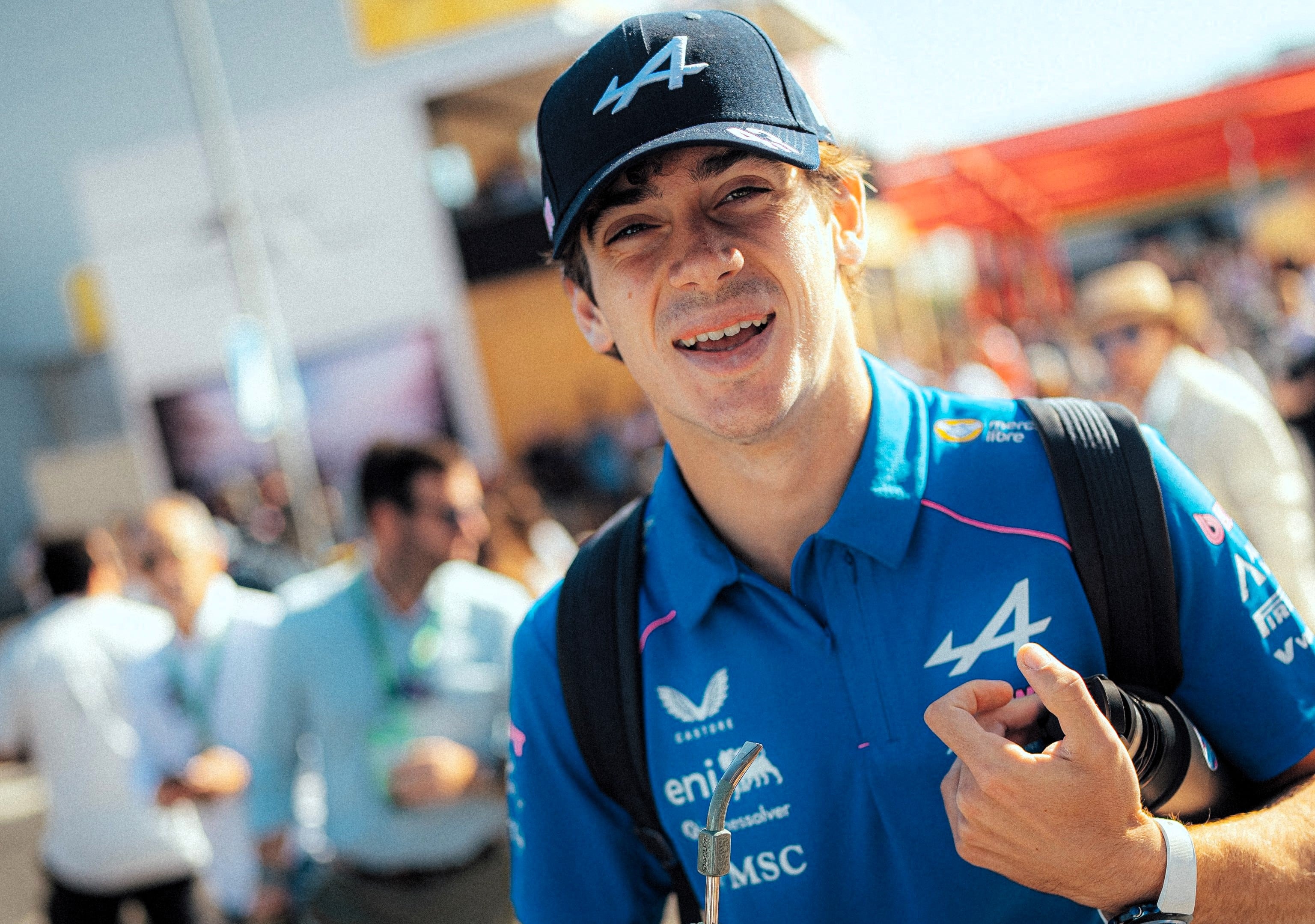 Colapinto viene de quedar séptimo en el Gran Premio de España