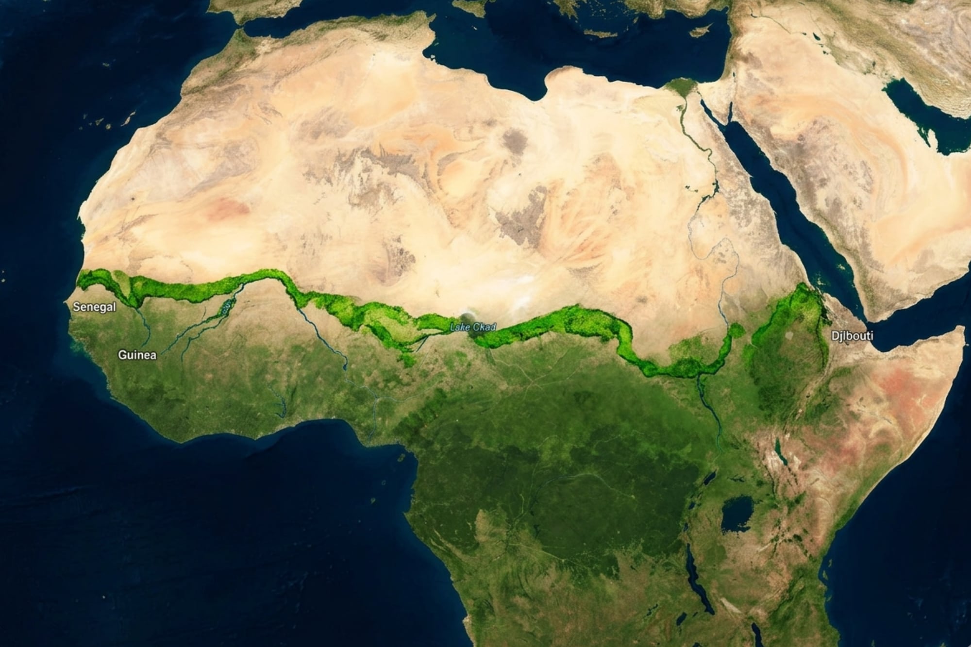 La Gran Muralla Verde pretende extenderse desde Yibuti hasta Senegal