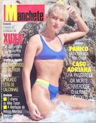 Xuxa en la tapa de la revista Manchete, 1990