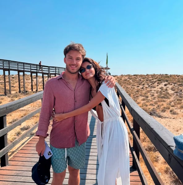 Las vacaciones de Pierre Gasly