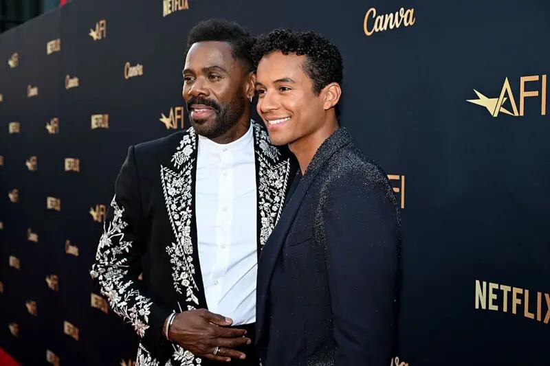 Jaafar Jackson y Colman Domingo, dos de los protagonistas de la película