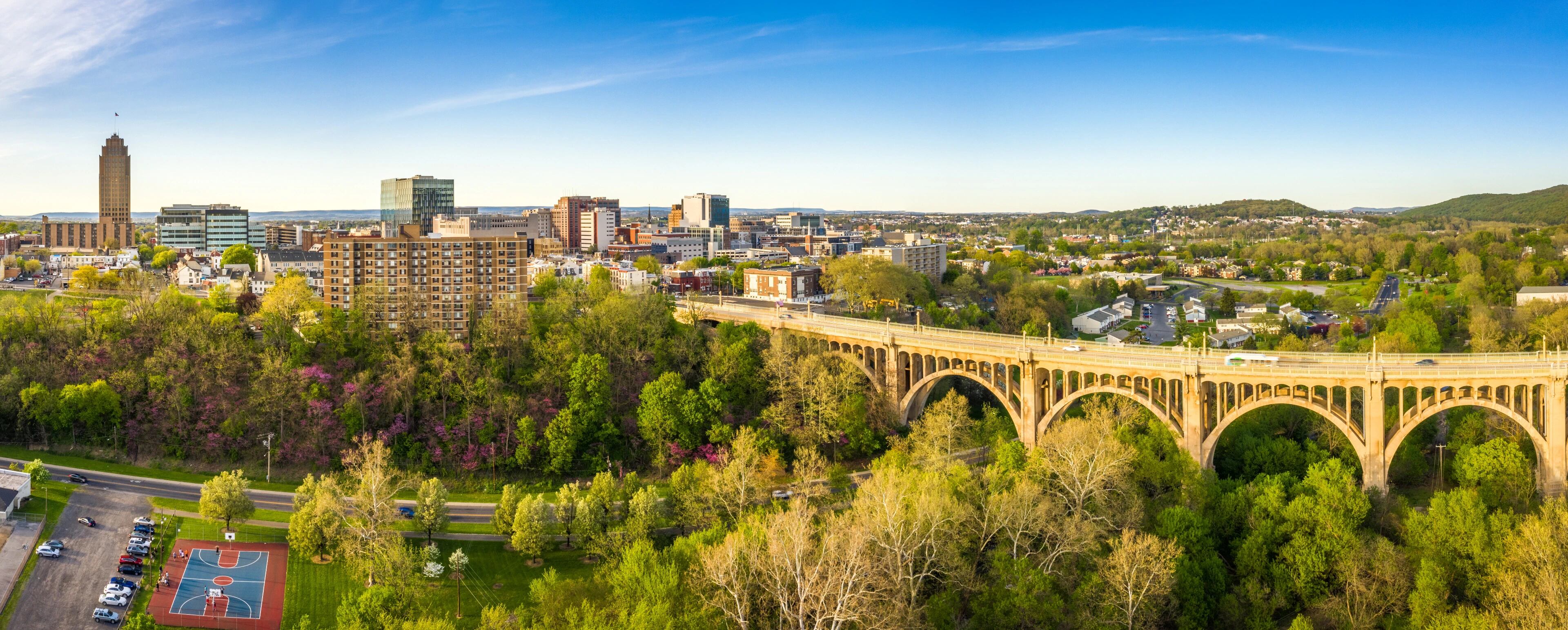 Allentown combina ambiente de gran urbe, espacios abiertos y una amplia oferta cultural