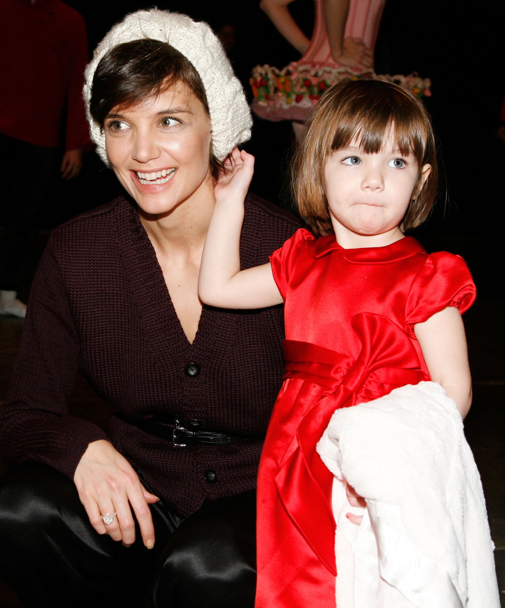 Suri junto a su madre, en una de las tantas apariciones públicas en las que se mostraron juntas