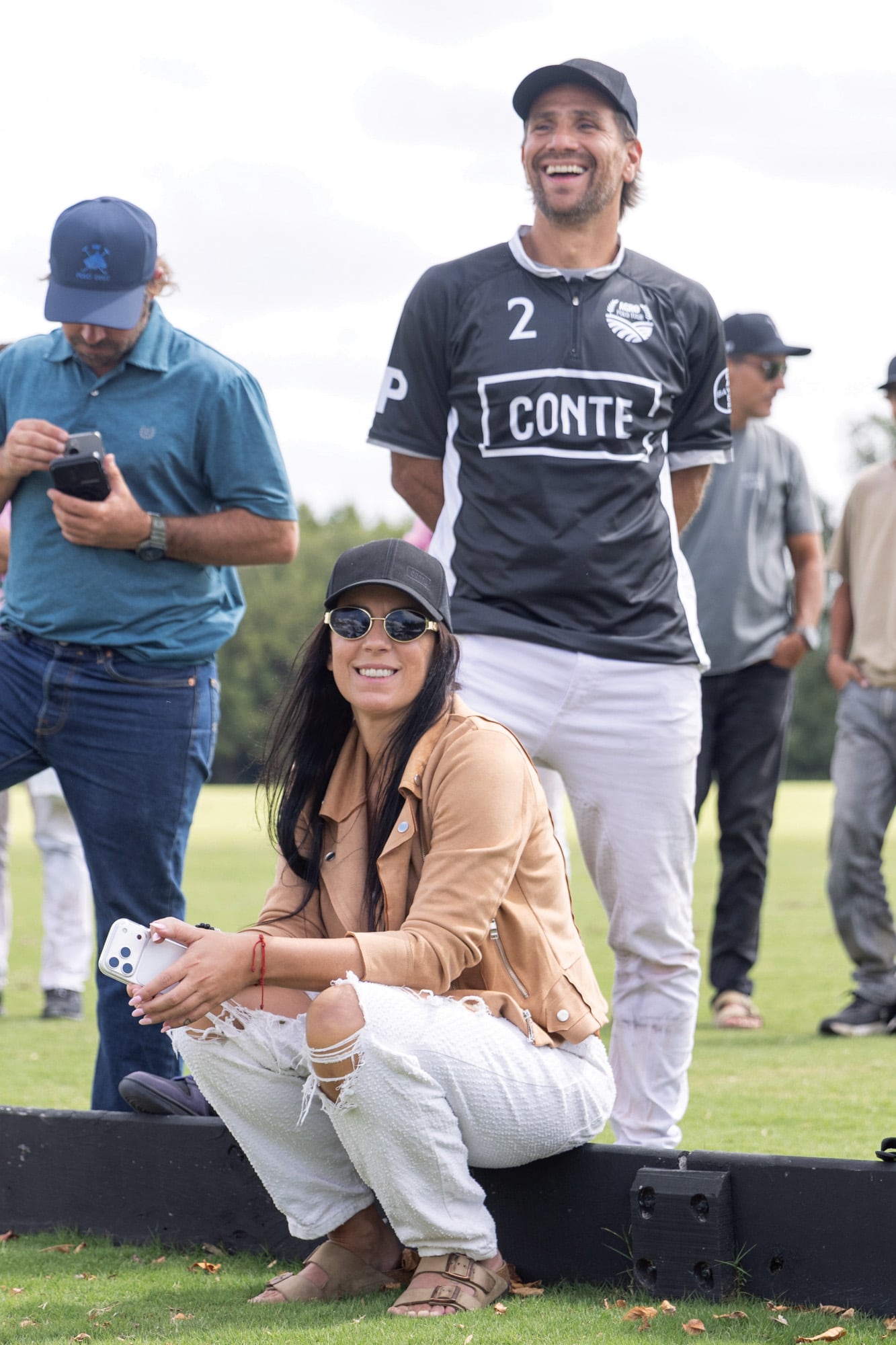 Aunque no ganó, Leo se quedó hasta la entrega de premios para aplaudir a los campeones