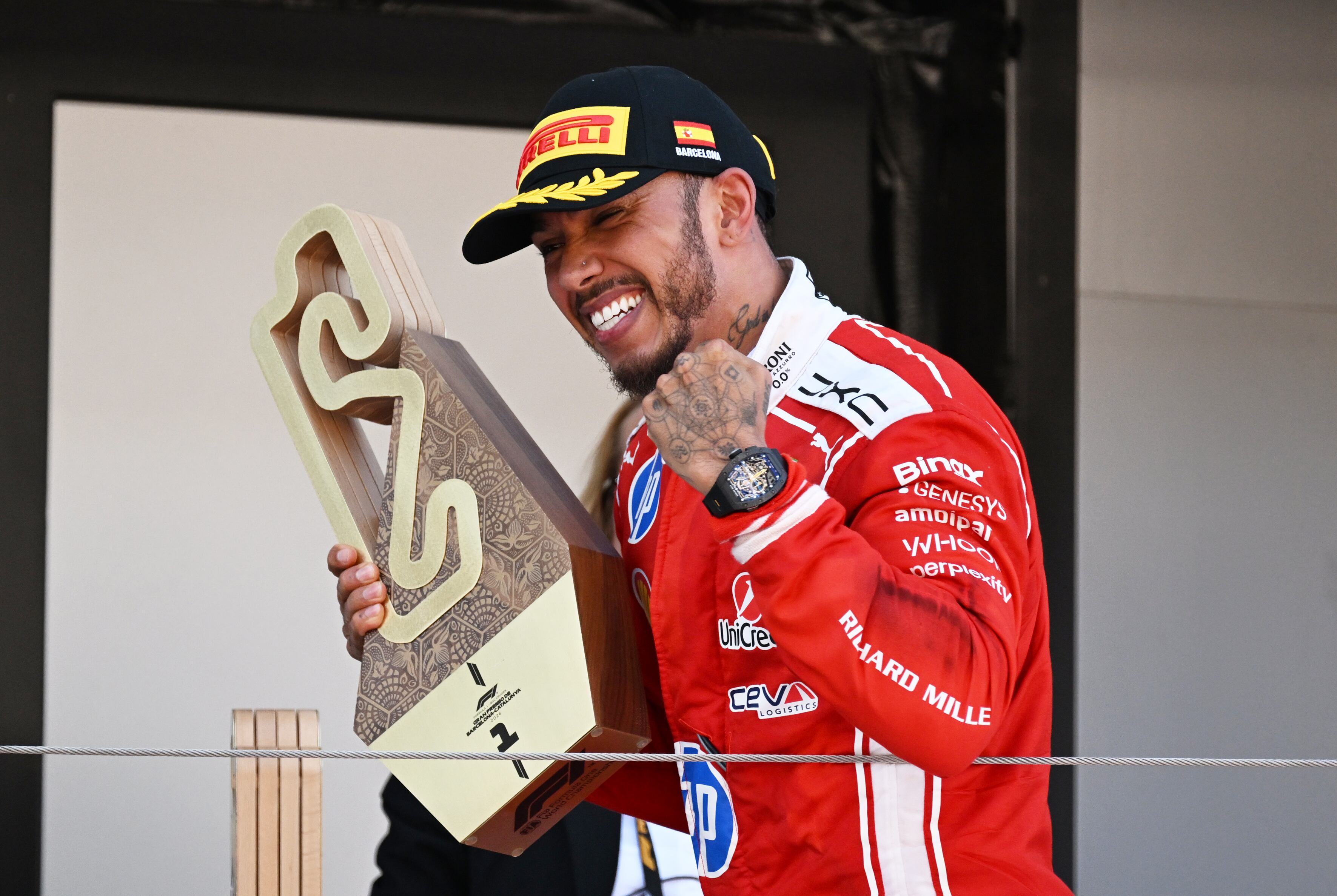Franco Colapinto terminó 8° en el Gran Premio de Barcelona-Cataluña y Hamilton ganó por primera vez con Ferrari