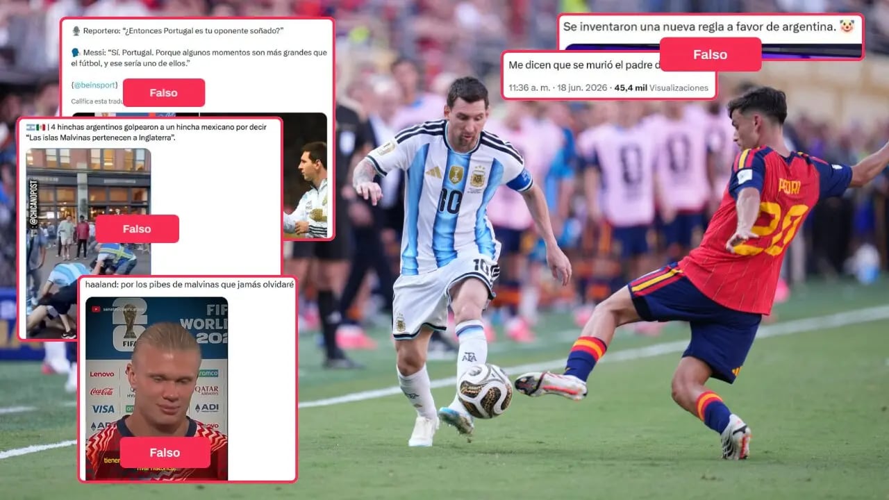 El otro Mundial: cuando la desinformación juega en equipo