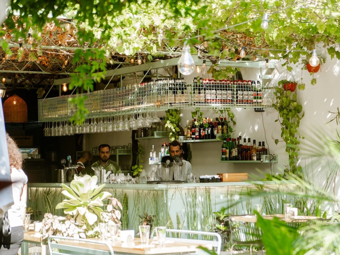 El verde es predominante en Chill Garden