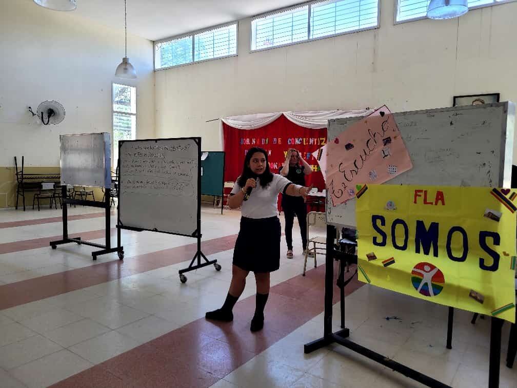 Luana creó Te Escucho con apenas 14 años