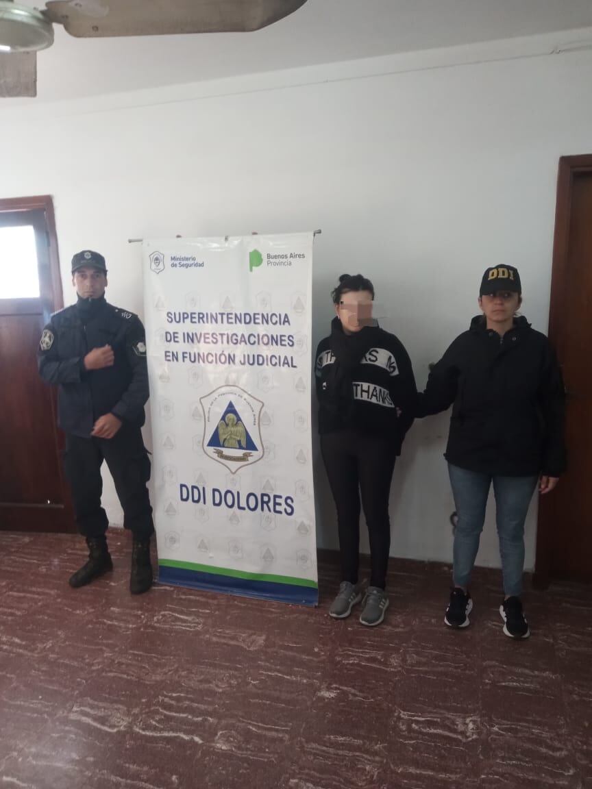 La joven detenida tiene 23 años.