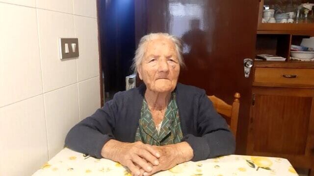Nonna Laurina, como le dicen en Italia, tiene 115 años y es la tercera mujer viva más longeva del planeta