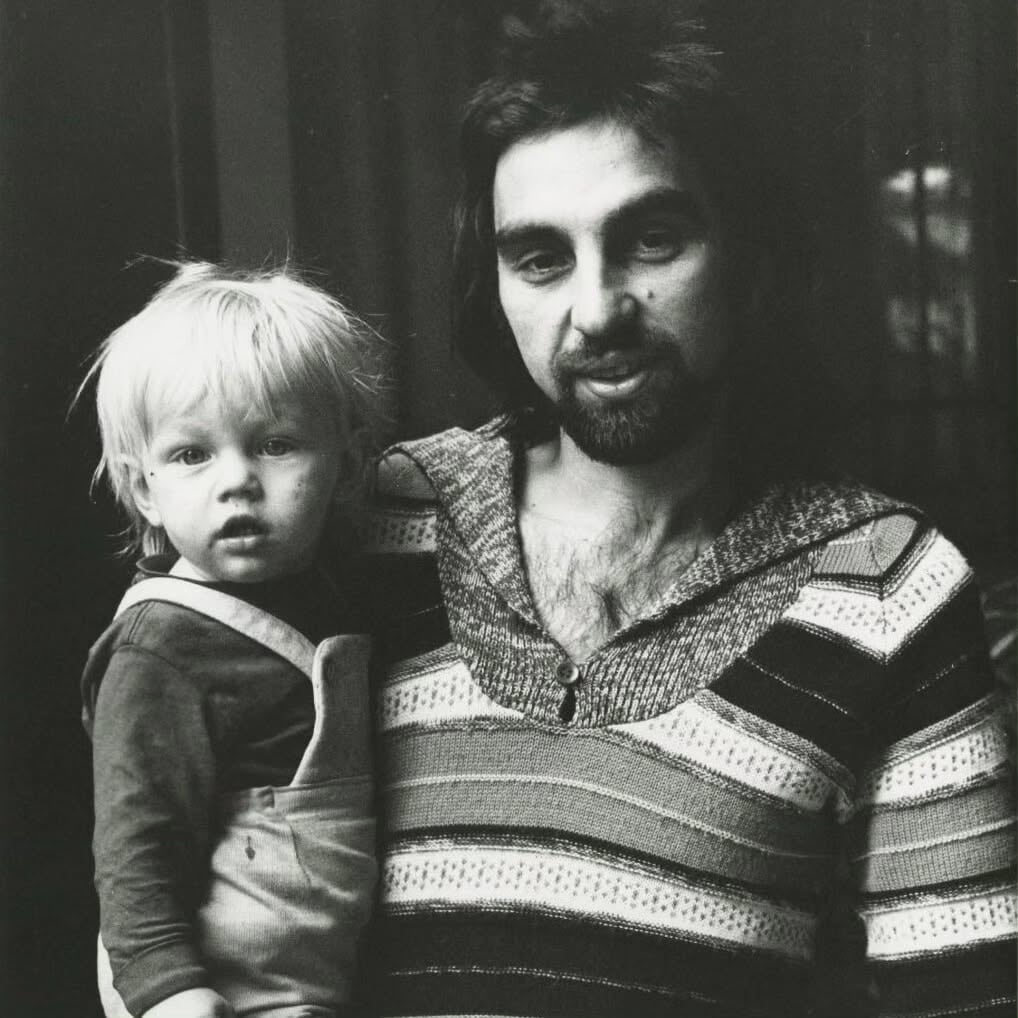 George DiCaprio era un hippie que se codeaba con artistas beatnik en la década del 60 (Instagram: @mepy)