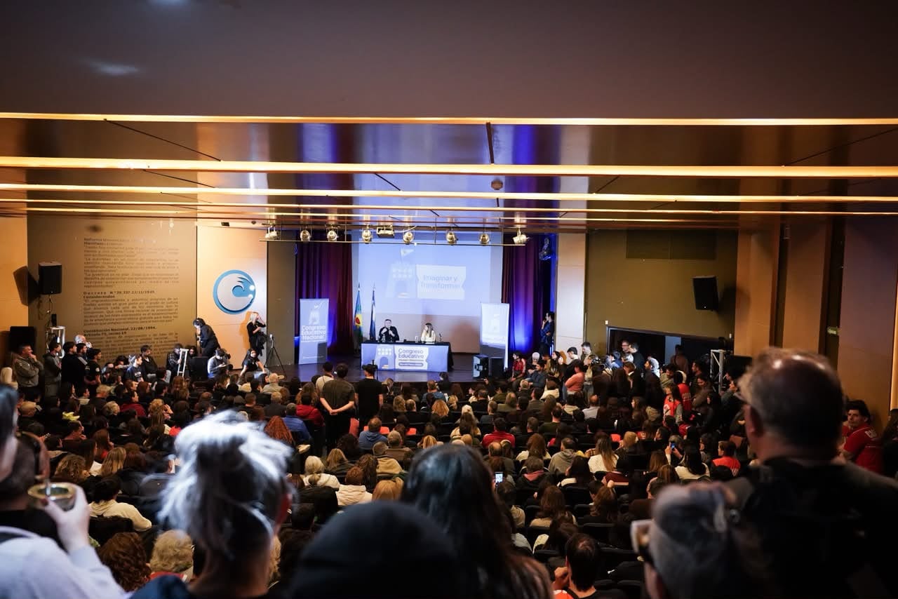 Kirchner, durante el cierre del congreso