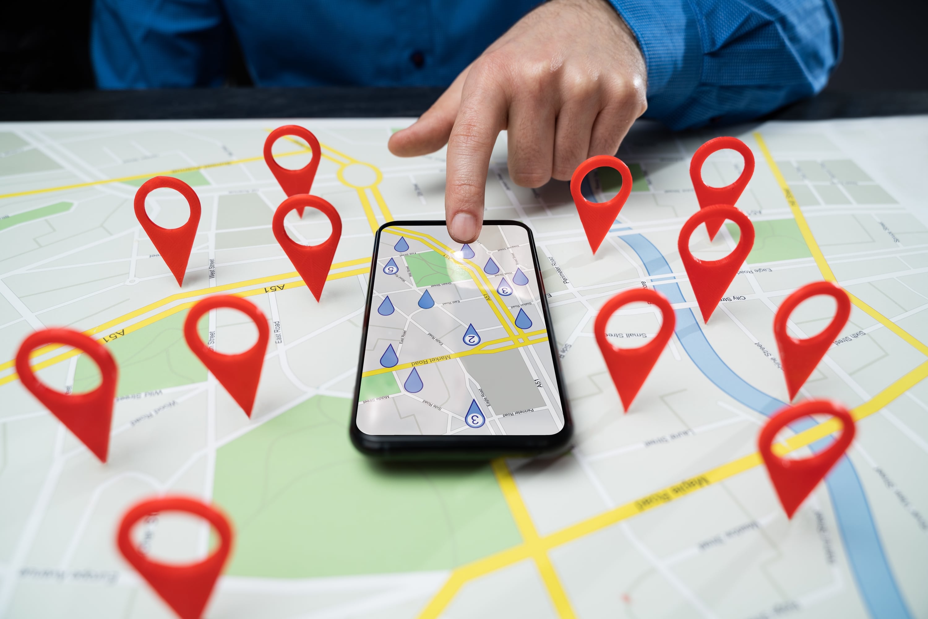 Google Maps permite la localización geográfica