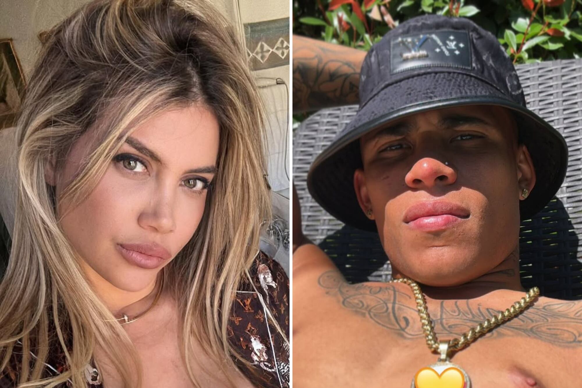 Wanda Nara y Ayrton Costa: las pistas que conducen a una incipiente relación amorosa
