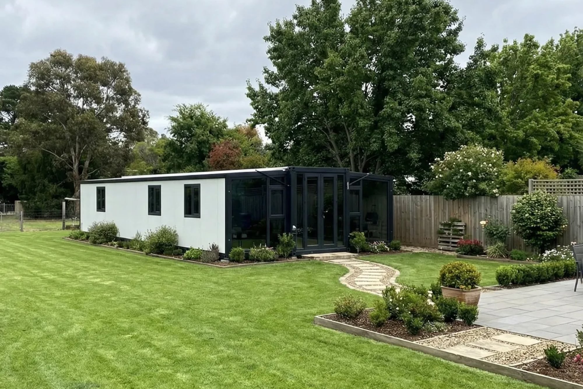 Comenzaron a aparecer opciones con envío internacional desde China, de 37, 56 y 74 m2