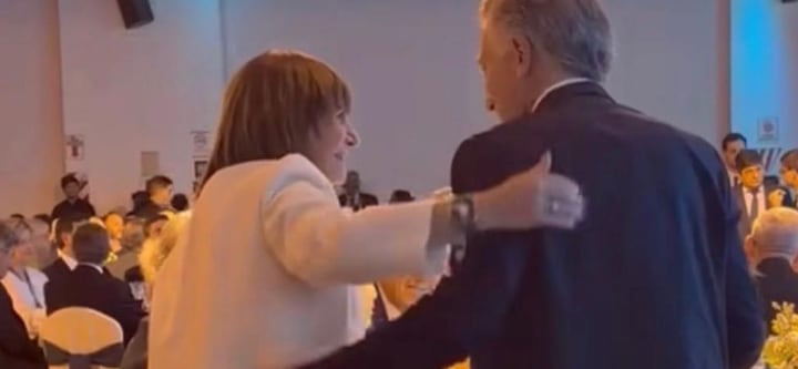 Mauricio Macri y Patricia Bullrich se reencontraron en la cena de la Fundación Libertad