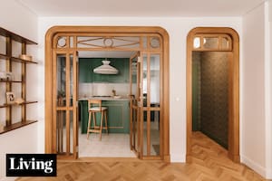 Mirá cómo una cocina cerrada se transformó en un espacio protagonista y a puro color en Belgrano