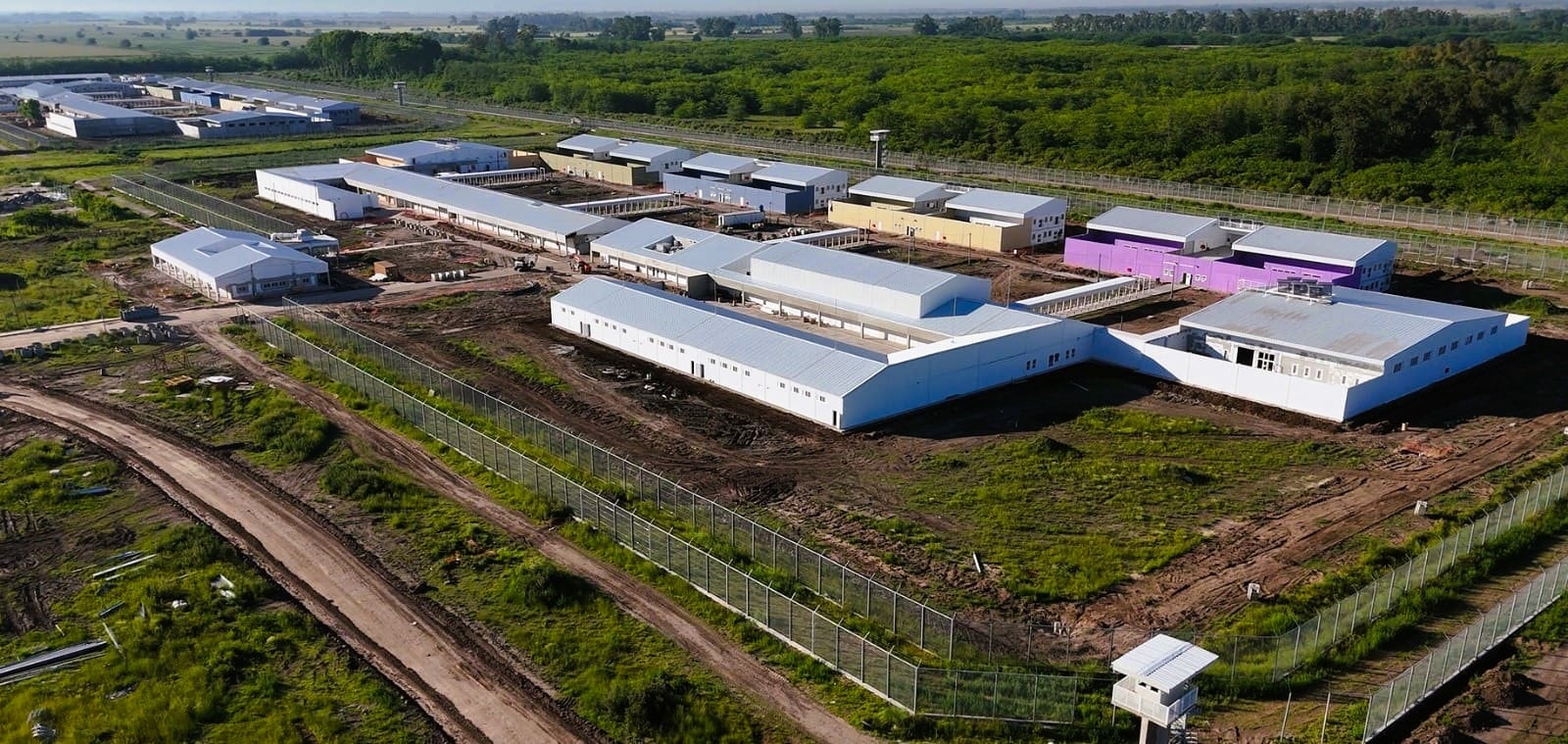 La nueva penitenciaría de Marcos Paz se encuentra en la etapa final