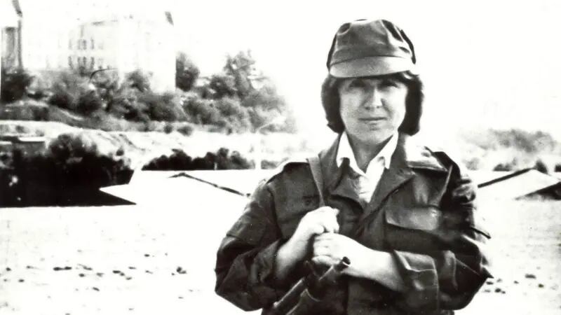 Svetlana Alexievich en Kabul como periodista independiente