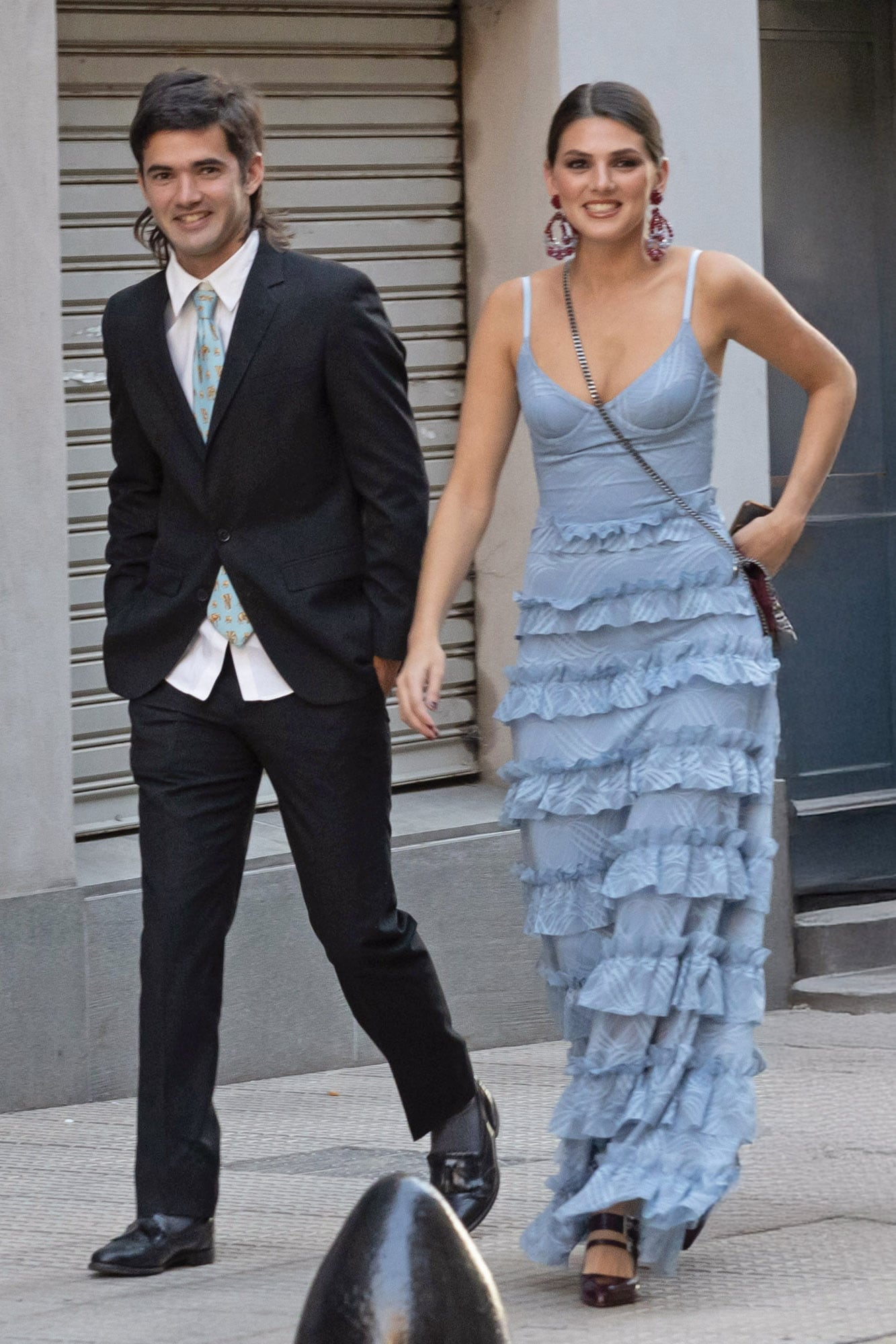 Los hermanos Don e Inda Fourcade, hijos de Ximena Lafuente.