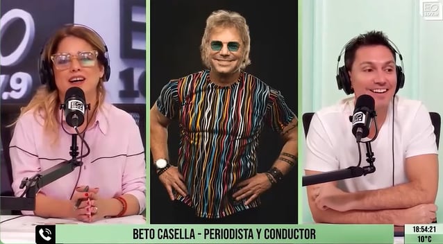 Beto Casella habló de su relación con Edith Hermida (Foto: Captura YouTube)