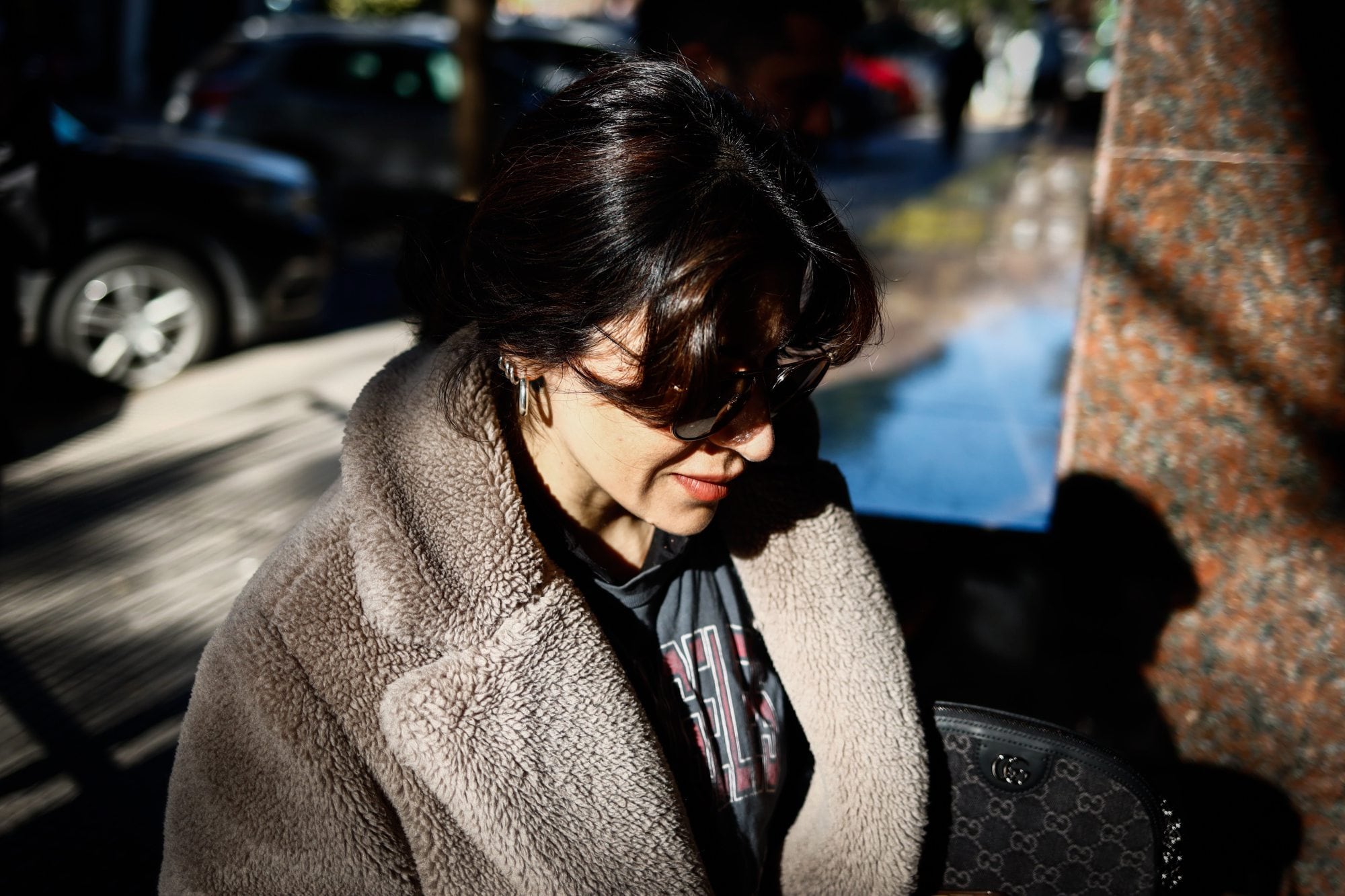 Gianinna Maradona llega a los tribunales de San Isidro