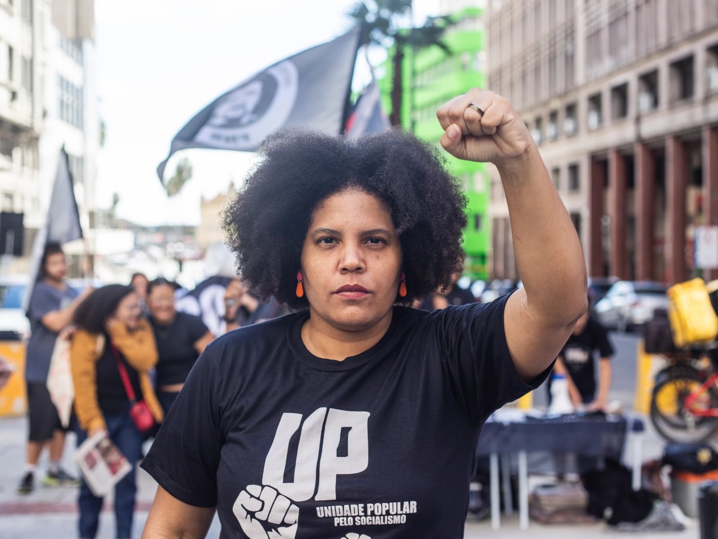 Samara Martins se ubicó a la izquierda del PT y procuró diferenciarse del oficialismo