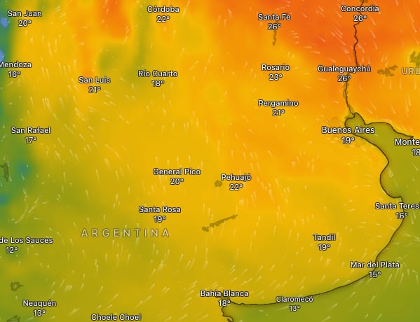 Hay alerta naranja y amarilla por nevadas, lluvias, vientos y Zonda para este viernes 17 de julio: las provincias afectadas