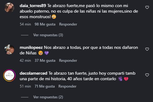 El desgarrador posteo con el que Rochi Igarzábal contó el abuso que sufrió a los cinco años 8 Las reacciones en redes sociales a la publicación de Rochi Igarzábal