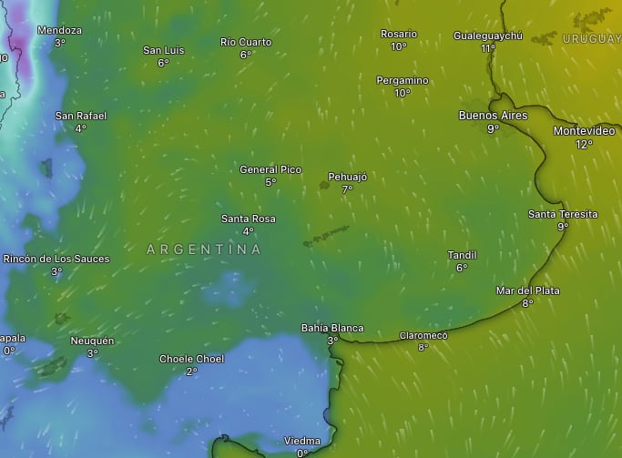 Hay alerta roja y naranja por frío extremo, nevada y tormentas para este miércoles 22 de julio: las provincias afectadas