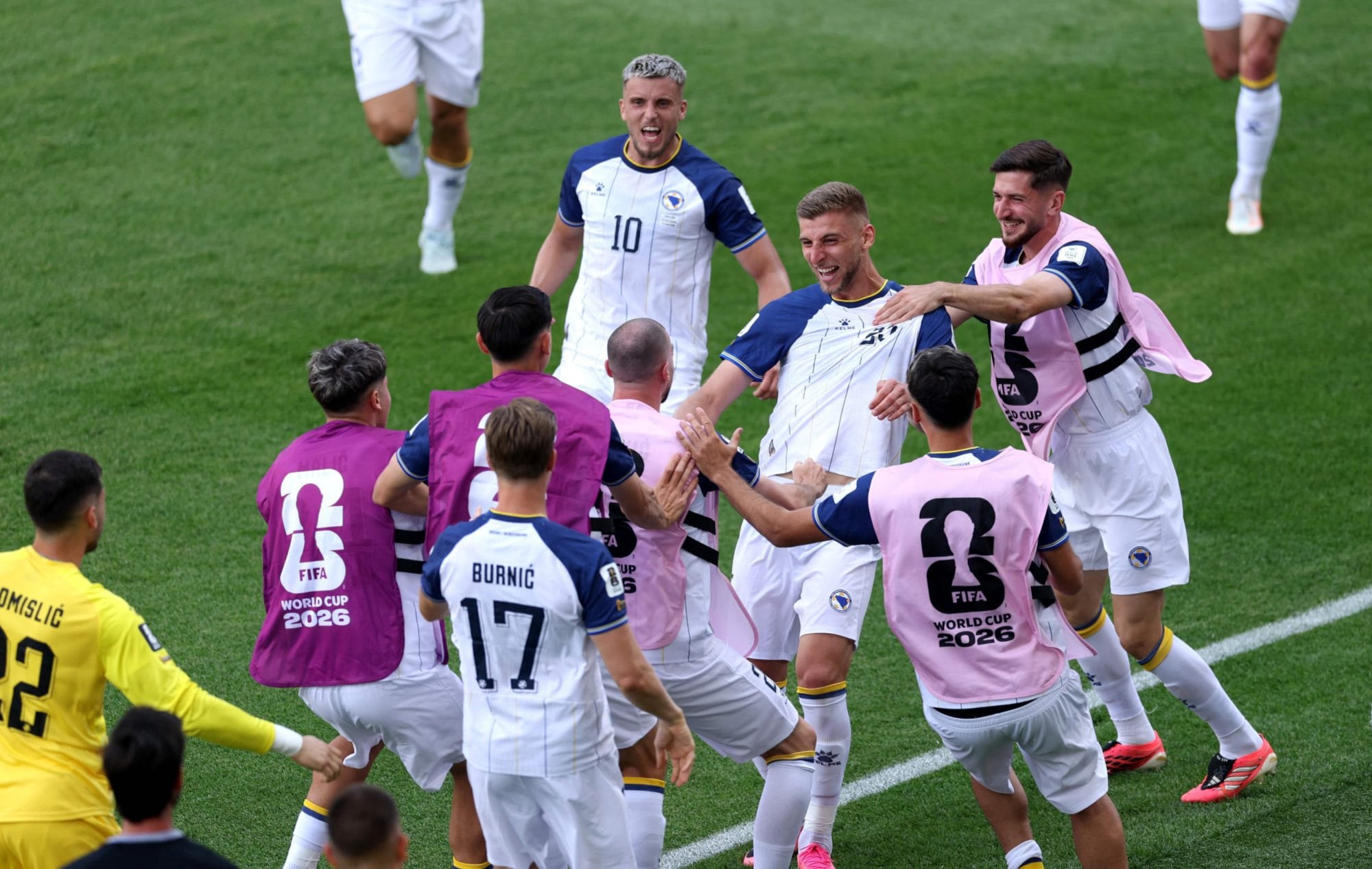 Bosnia y Herzegovina se mide ante Suiza