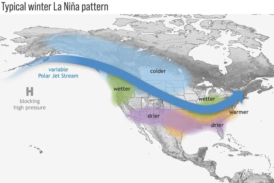 Si se confirma, este sería el tercer evento de La Niña en cinco años, con un 20% de probabilidad de intensificarse a fase moderada
