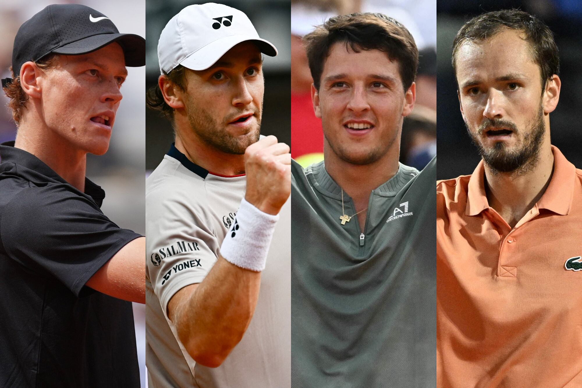 Así quedó el cuadro de semifinales del Masters 1000 de Roma 2026