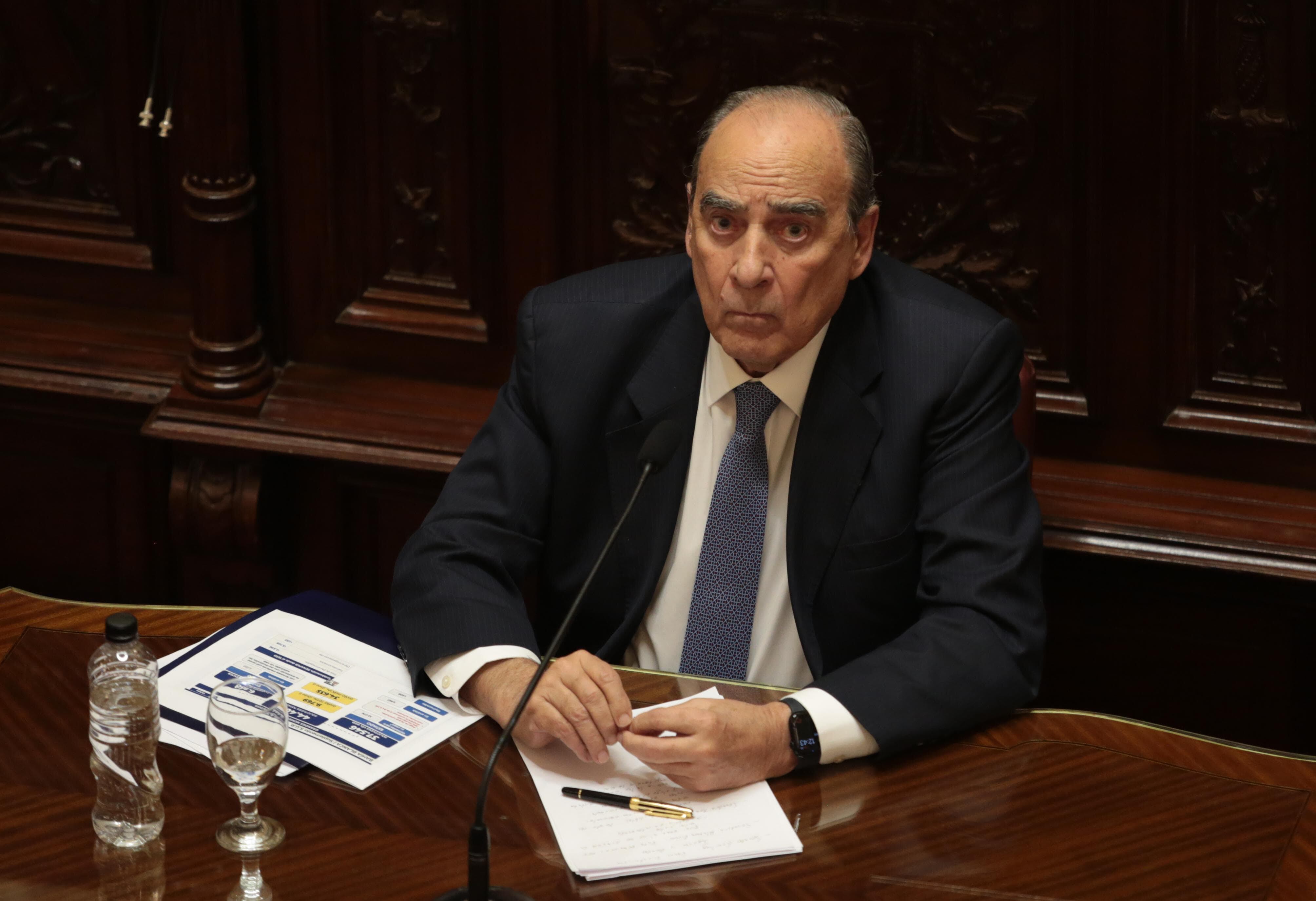 Guillermo Francos en el Senado