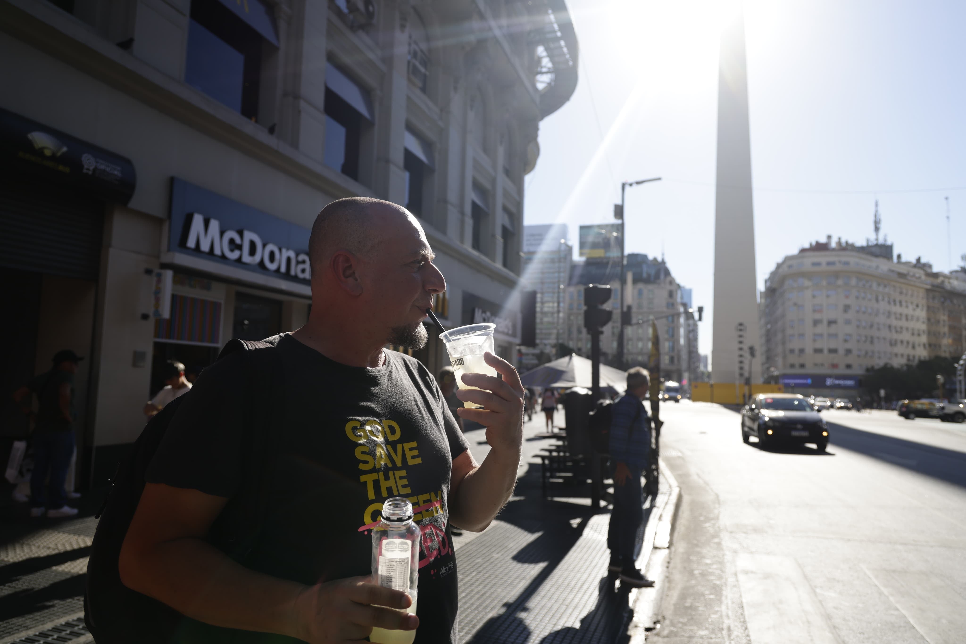 Ola de calor en la ciudad de Buenos Aires