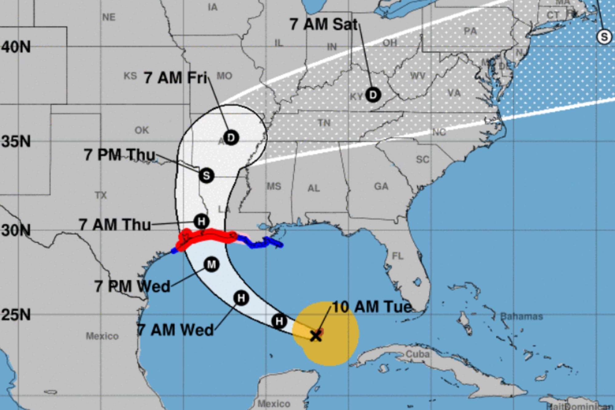 NOAA publicó recomendaciones oficiales para interpretar el pronóstico y actuar con anticipación