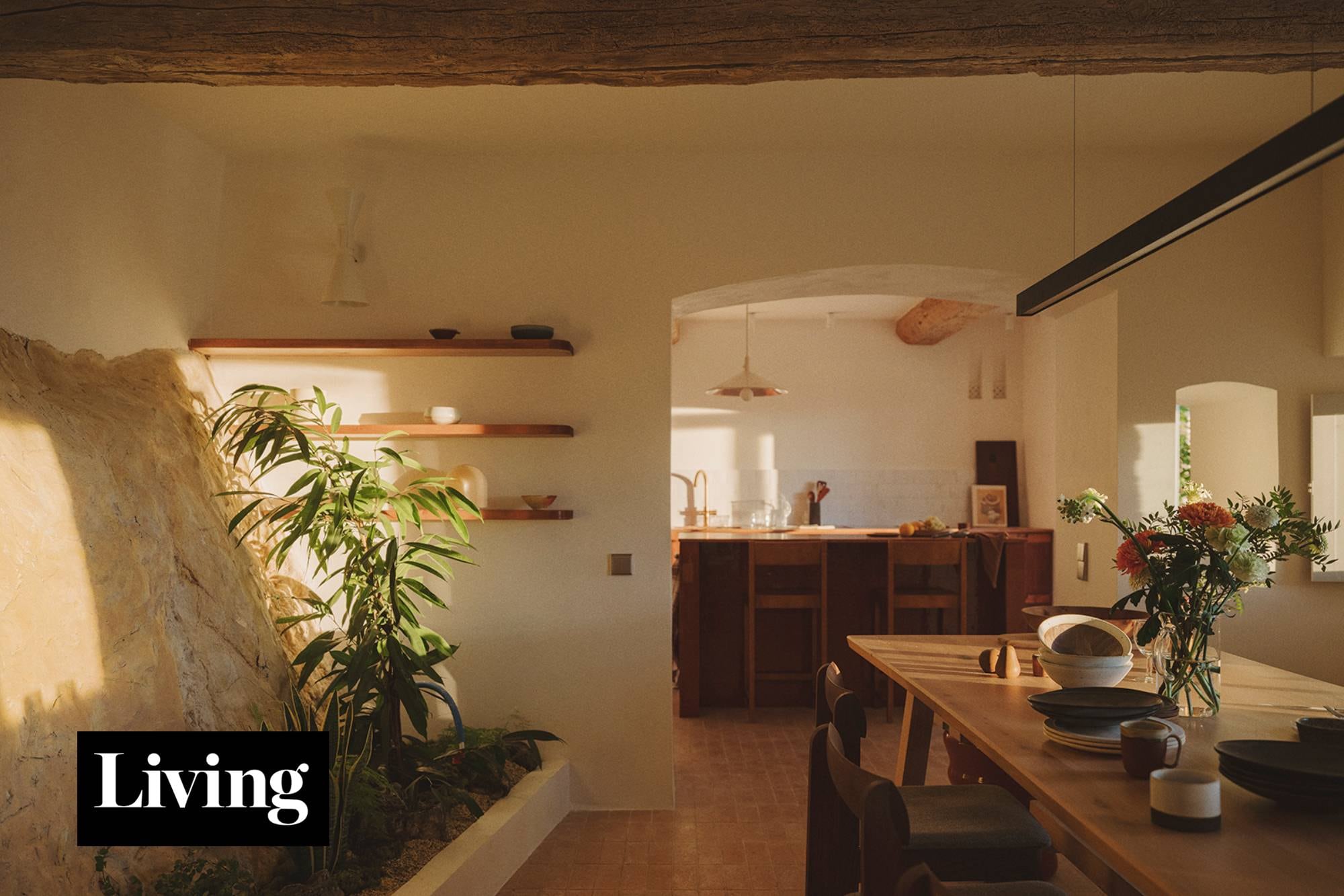 Piedra, madera y cal, los ingredientes para una casa provenzal exquisita