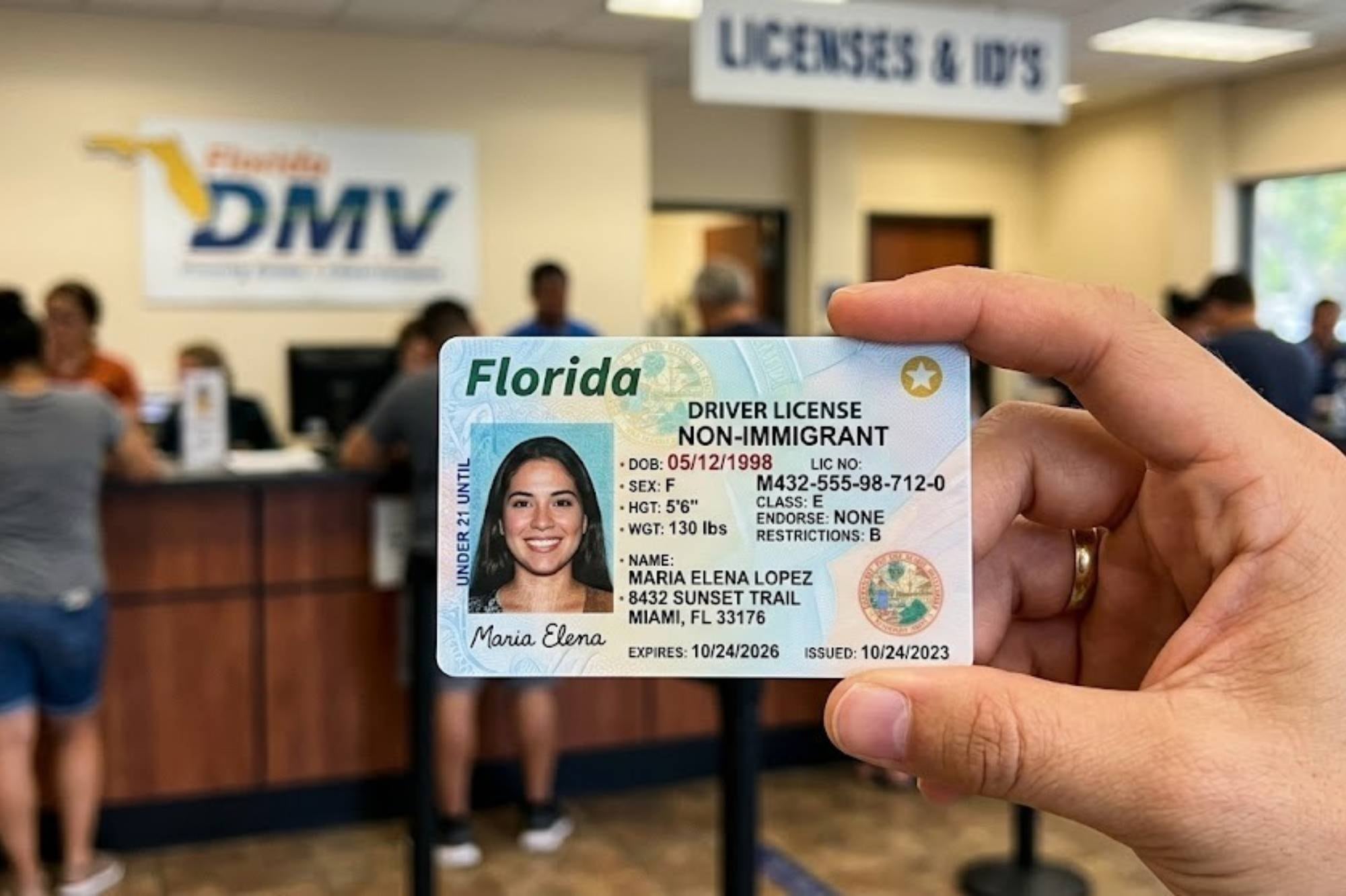 En algunos casos es necesario acudir a las oficinas del Flshmv para tramitar la licencia de conducir