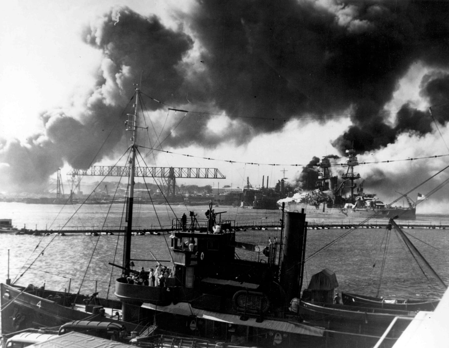 El 7 de diciembre de 1941 Japón atacó Pearl Harbor