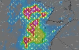 Hay alerta naranja y amarilla por tormentas, lluvias, nevadas y vientos para este martes 14 de abril: las provincias afectadas