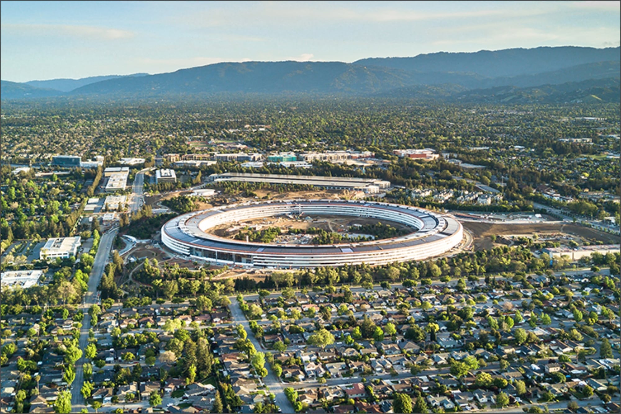 Cupertino, en California, es el hogar de Apple Park, la casa matriz de la empresa de alta tecnología