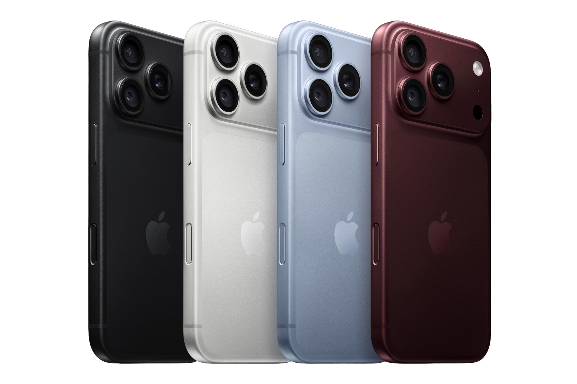Los nuevos colores del iPhone 18 Pro y Pro Max