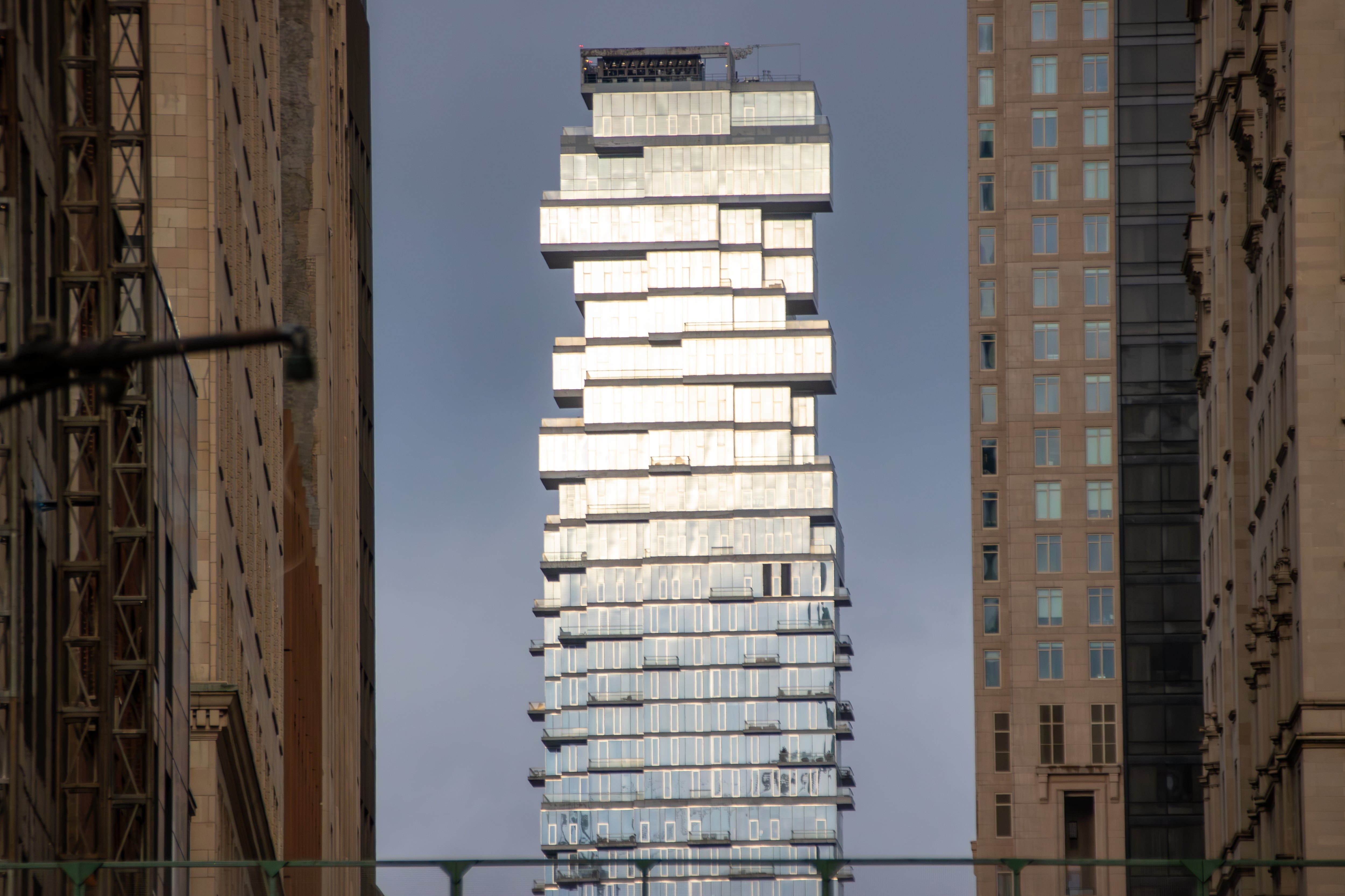 Un edificio de lujo en Nueva York
