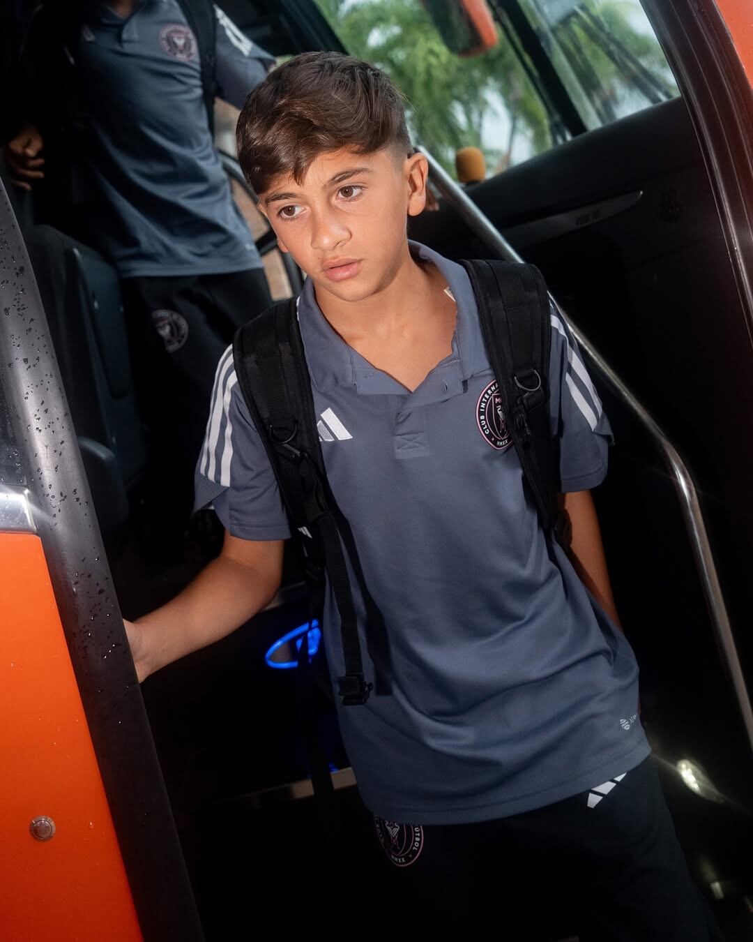 Thiago Messi viajó a República Dominicana para jugar al fútbol con su equipo (Foto: Instagram @intermiamicf_academy)