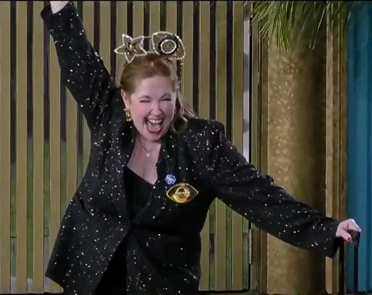 Así fue la entrada triunfal de Andrea del Boca a Gran Hermano