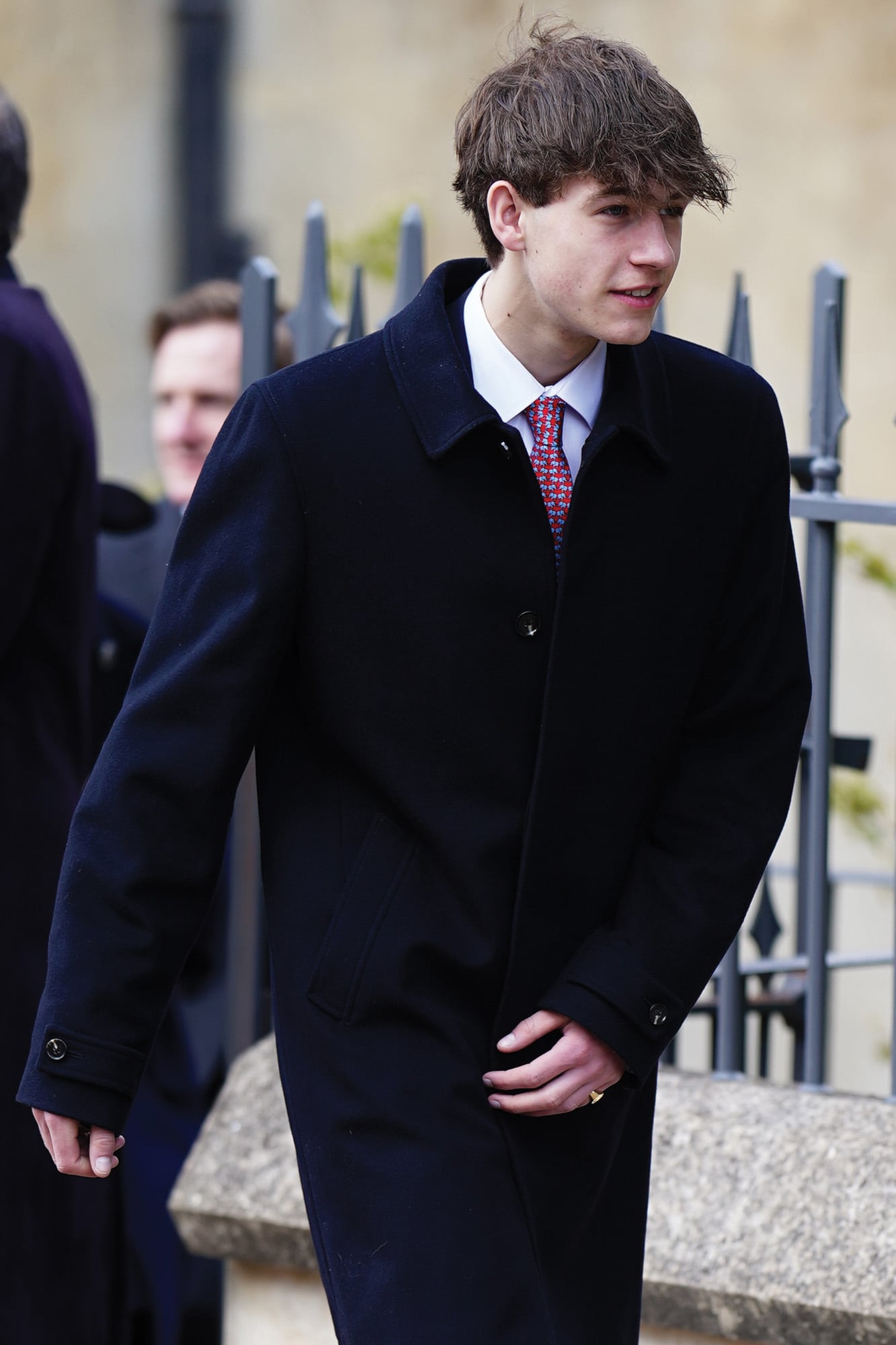 James, el hijo de Eduardo y Sophie de Edimburgo