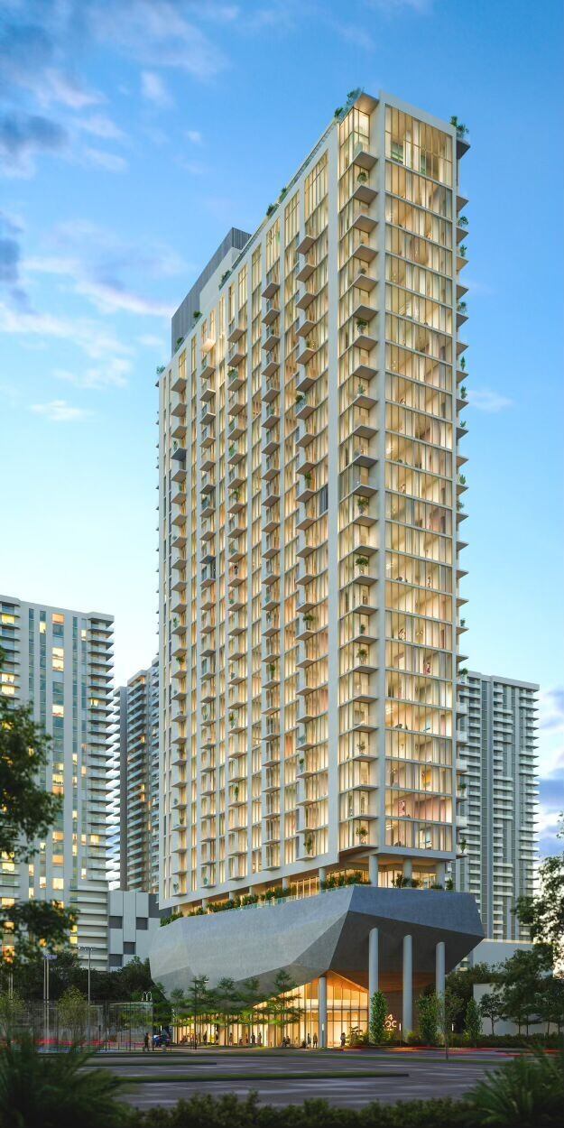 Proyecto 14 ROC está ubicado en el centro de Miami, a metros del Signature Bridge y del parque urbano Underdeck