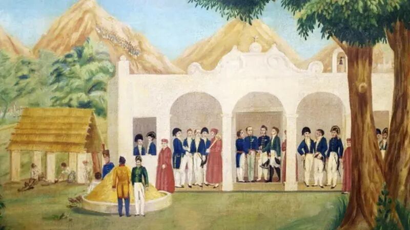 El ejército de Iturbide ayudó a reprimir a los opositores a la unión con el imperio de San Salvador