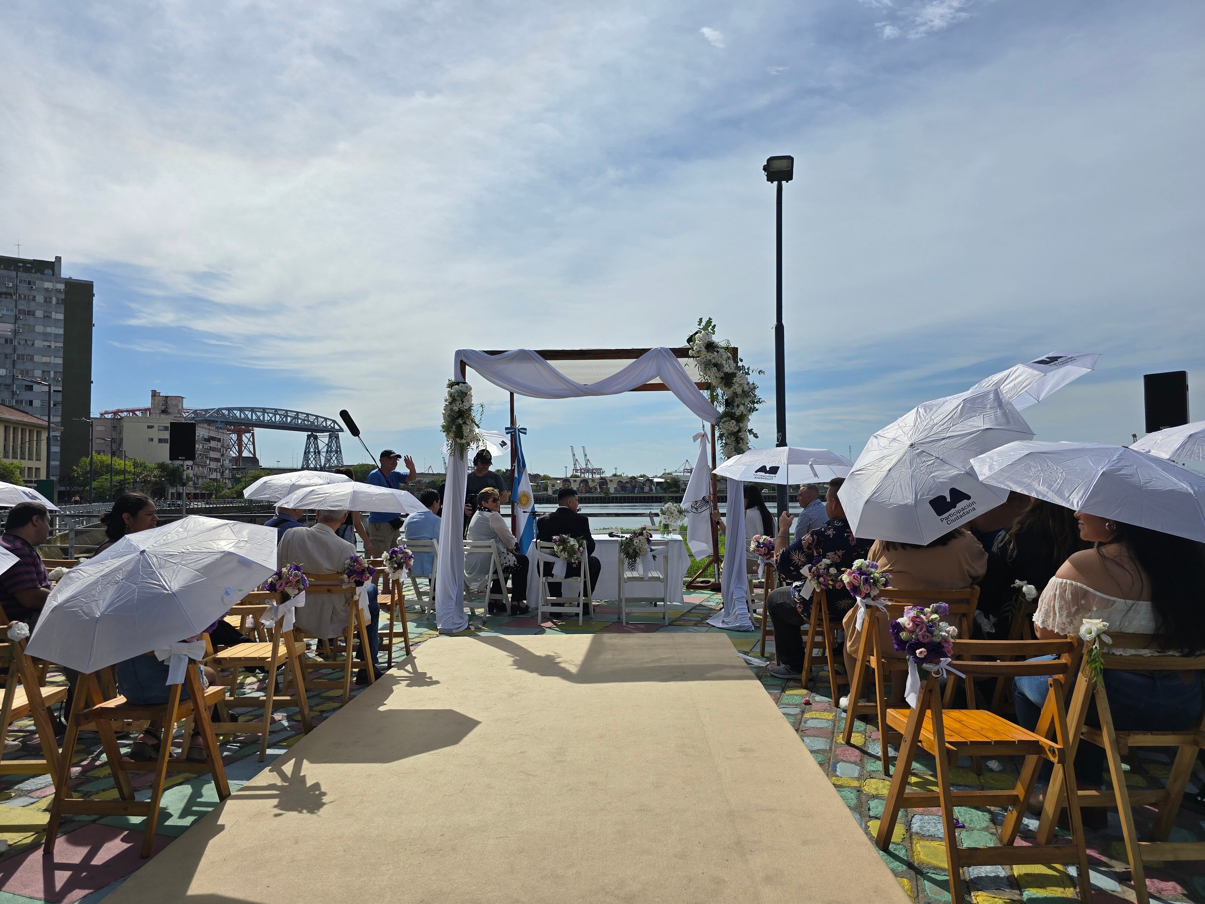 En los meses de calor se incrementan los casamientos (Foto: GCBA)