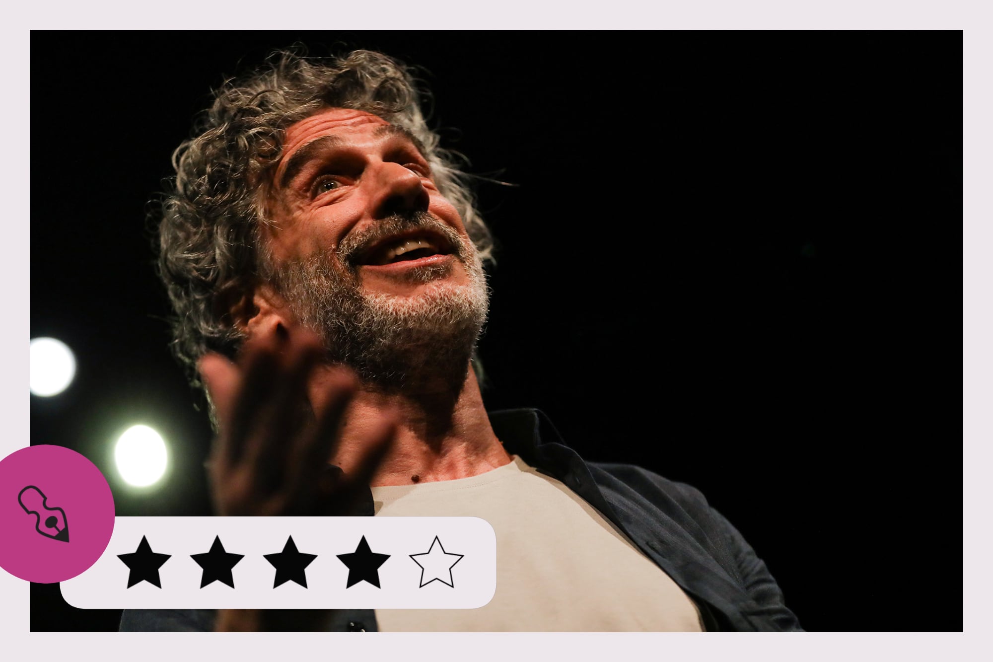 Los días perfectos: Leonardo Sbaraglia se luce sobre el escenario del Cervantes en un texto que interpela con profunda belleza